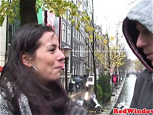 Dutch escort pussyfucked after cocksucking